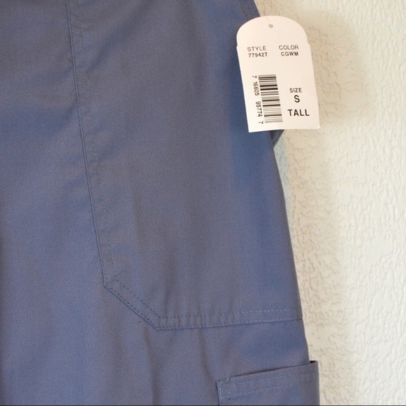 NWT ScrubStar 77942T Condor Grey Scrub Pants Small - Picture 4 of 8